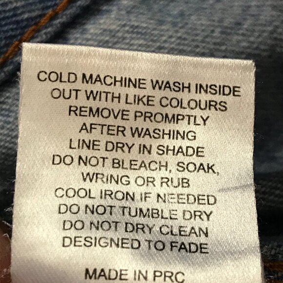 Ghanda Barrel Wide Leg Jeans Women 6 Blue High Rise Raw Hem Stretch Skater 18216 - Picture 13 of 13